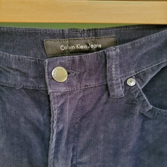 Calvin Klein Jeans | Dark Blue Corduroy Pants - Picture 3 of 3